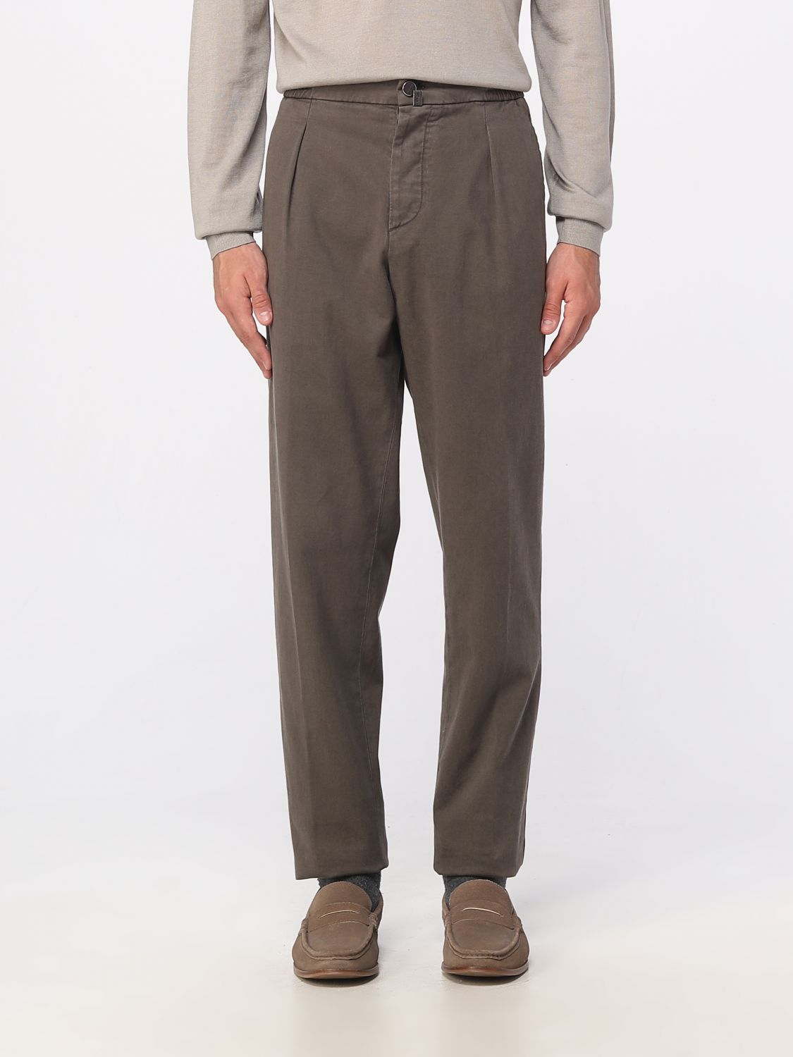 Kiton Trousers KITON Men colour Grey