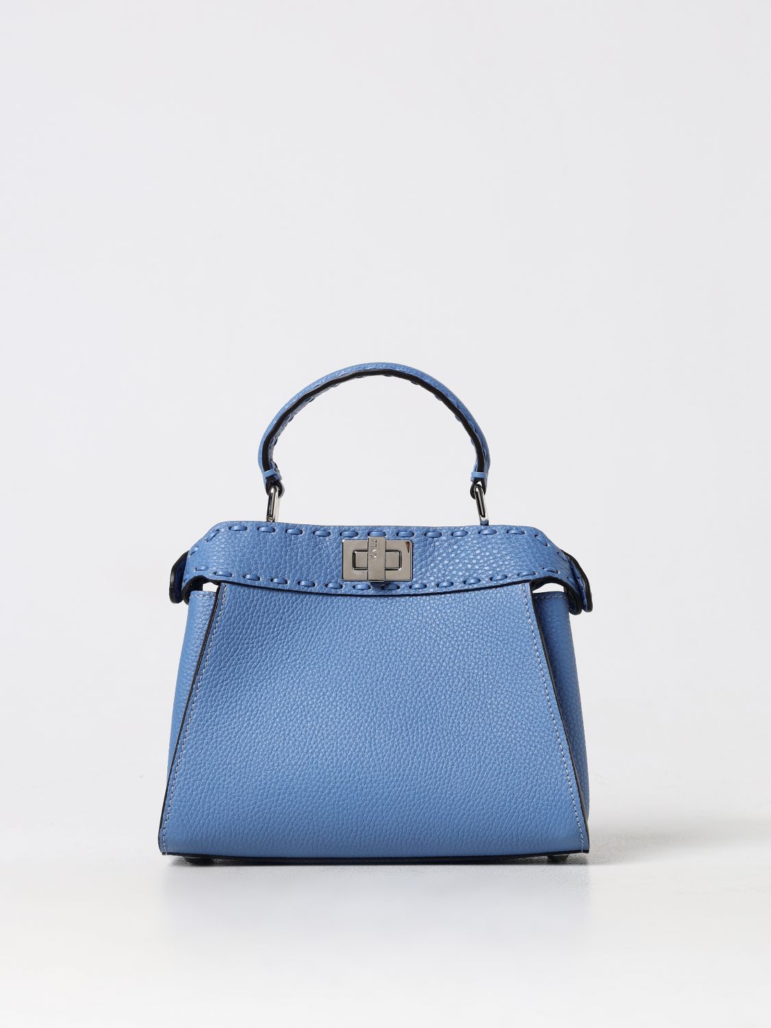 FENDI Mini Bag FENDI Woman color Gnawed Blue