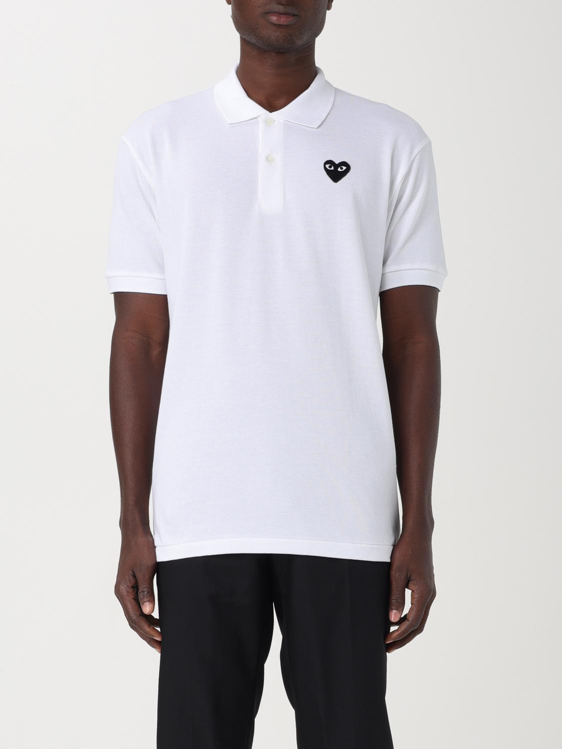 Comme Des Garçons Play Polo Shirt COMME DES GARCONS PLAY Men colour White