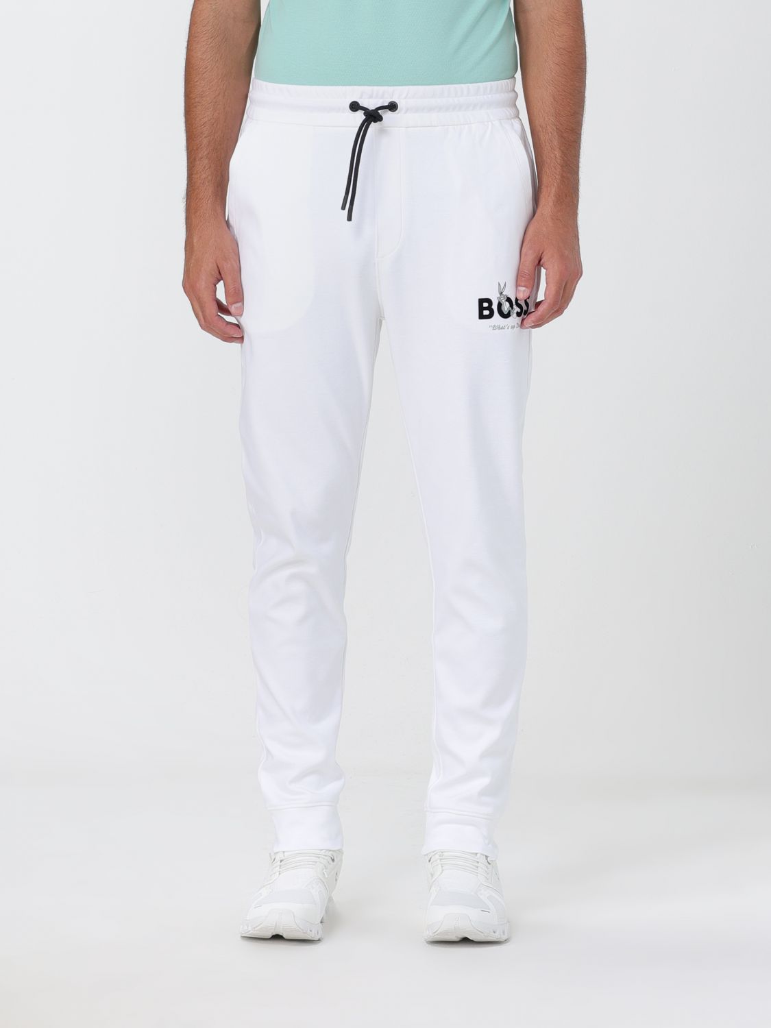 BOSS Trousers BOSS Men colour White