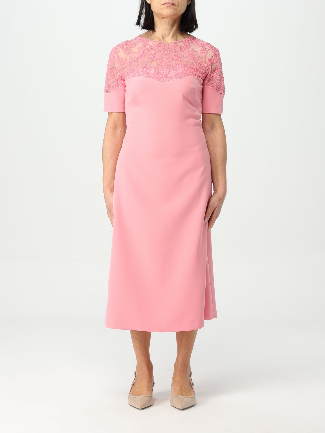 Ermanno Scervino Dress ERMANNO SCERVINO Woman colour Pink