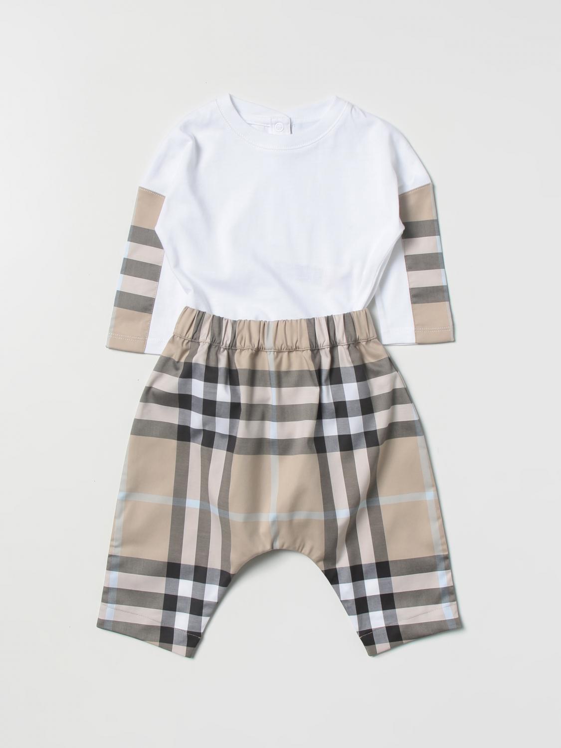 Burberry Jumpsuit BURBERRY Kids colour White