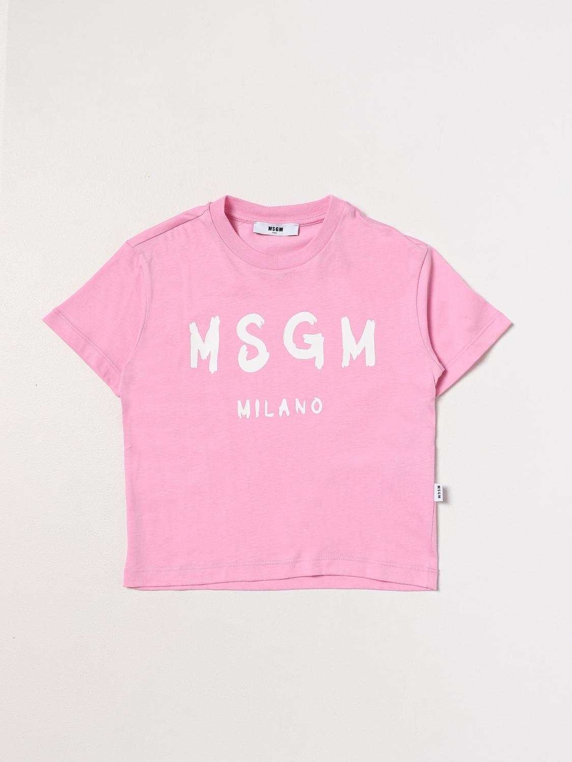 Msgm Kids T-Shirt MSGM KIDS Kids colour Pink