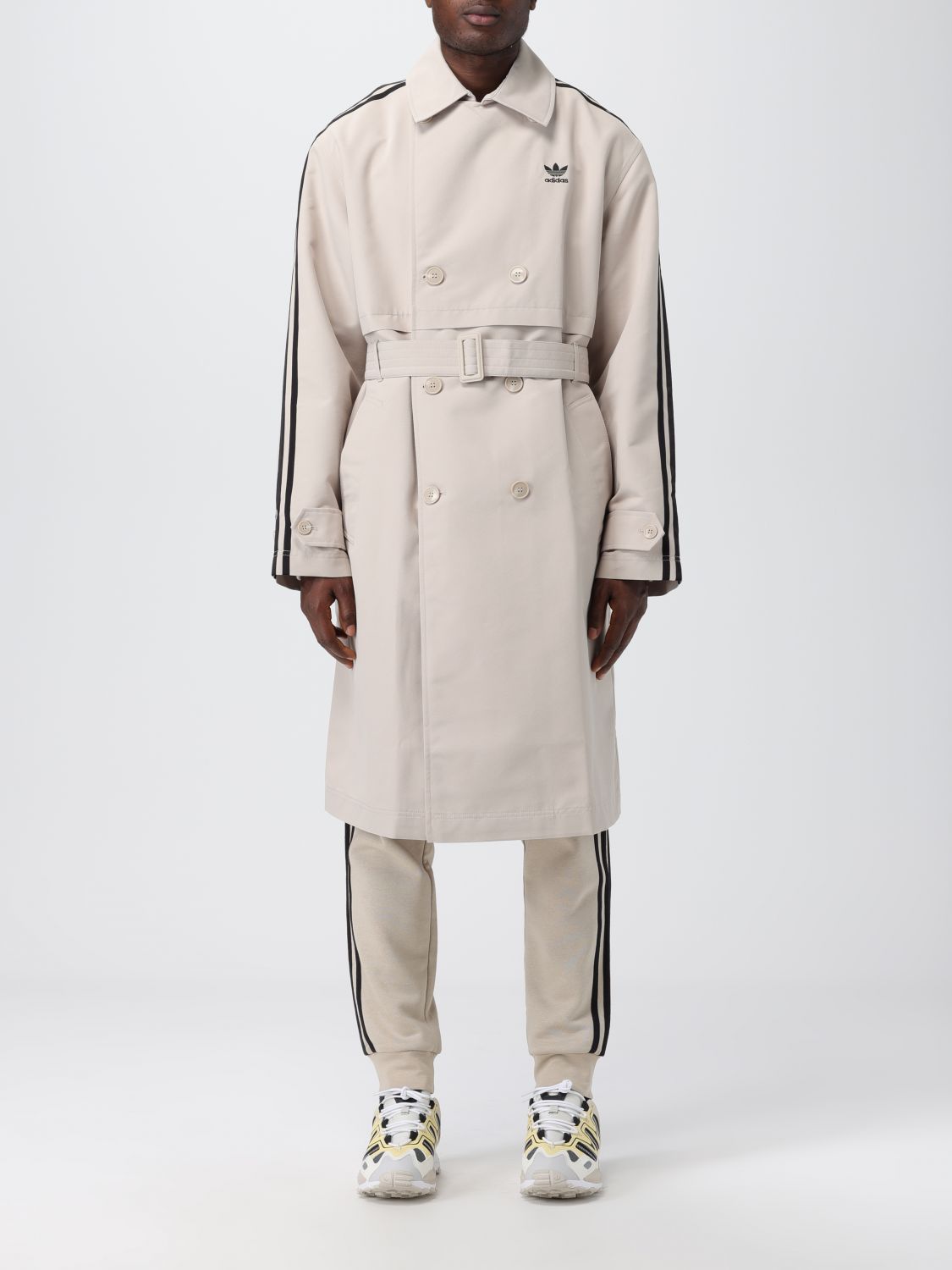 Adidas Originals Trench Coat ADIDAS ORIGINALS Men colour Beige