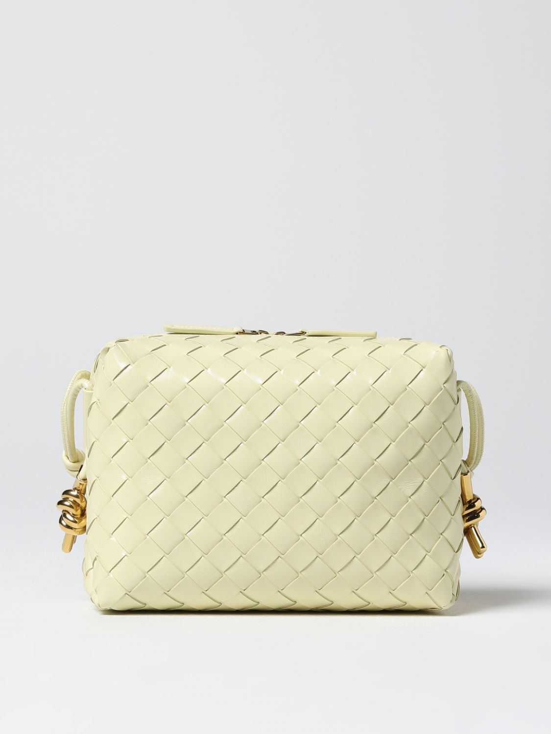 Bottega Veneta Crossbody Bags BOTTEGA VENETA Woman colour Yellow Cream