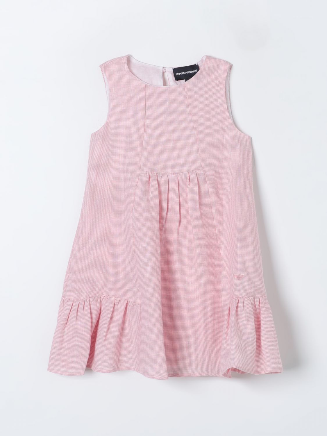 Emporio Armani Kids Dress EMPORIO ARMANI KIDS Kids colour Pink