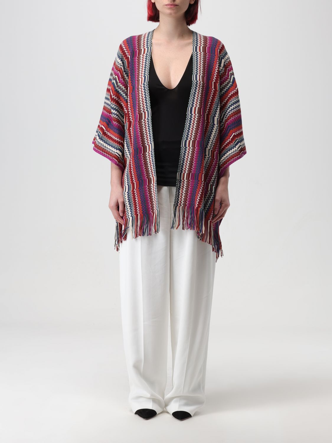 Missoni Cloak MISSONI Woman colour Multicolor