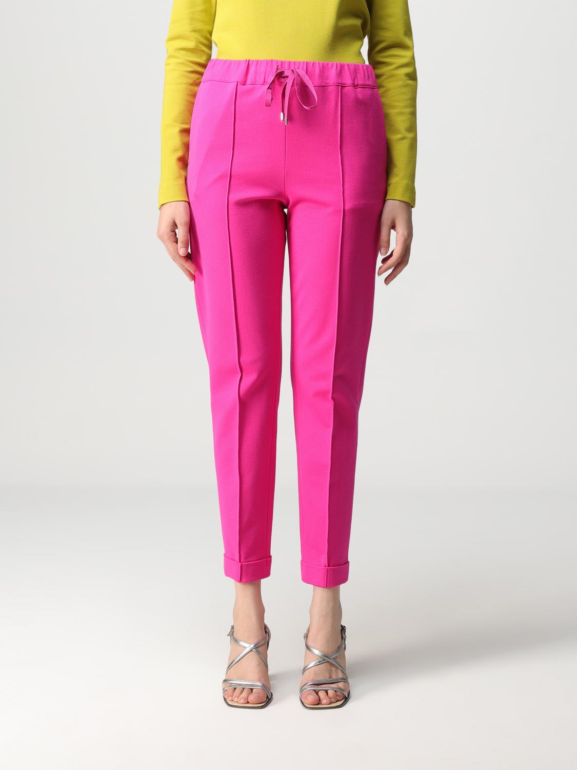 Liviana Conti Trousers LIVIANA CONTI Woman colour Fuchsia