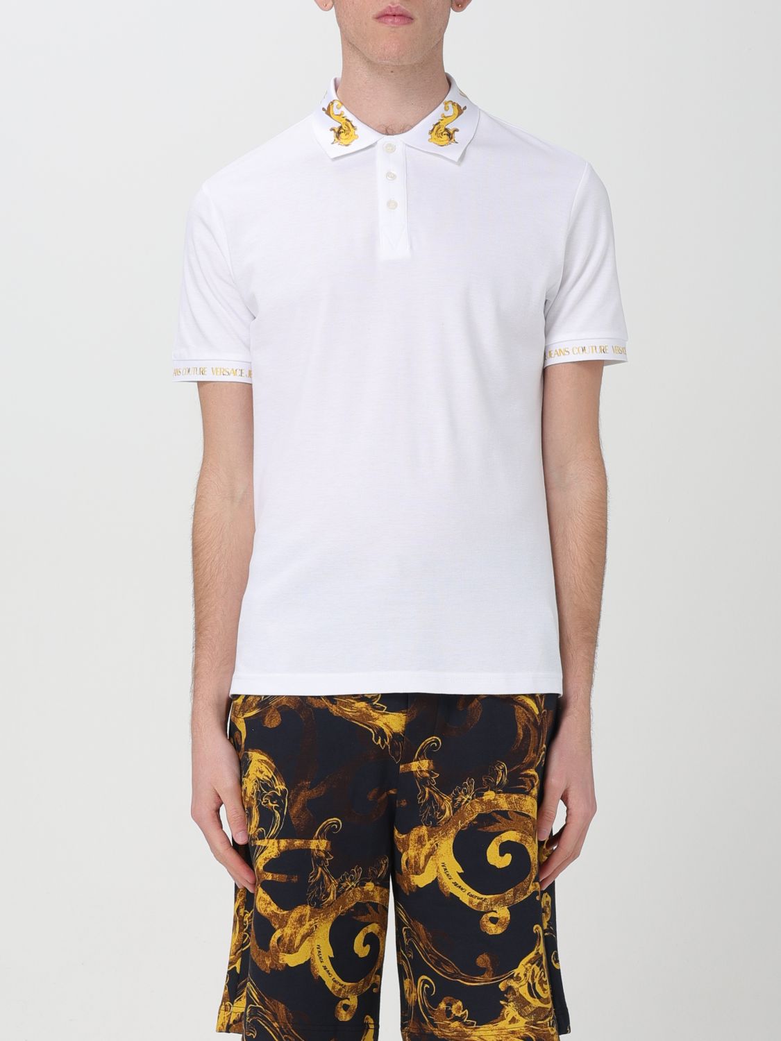 Versace Jeans Couture Polo Shirt VERSACE JEANS COUTURE Men colour White