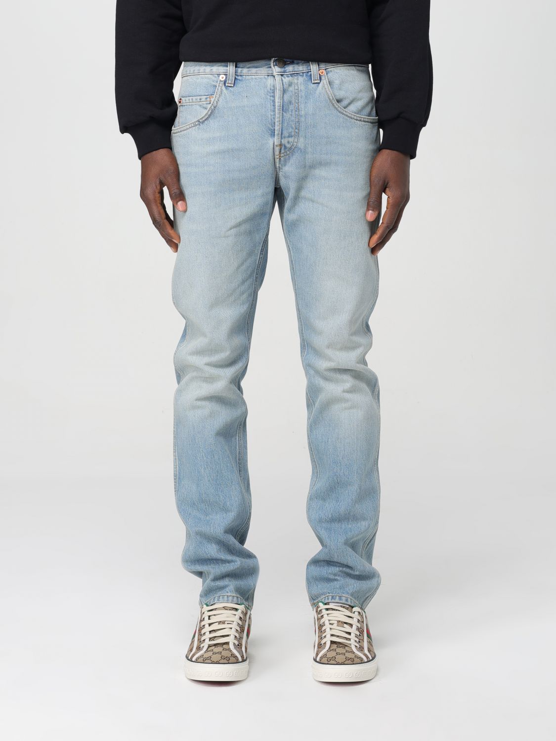 Gucci Jeans GUCCI Men colour Blue