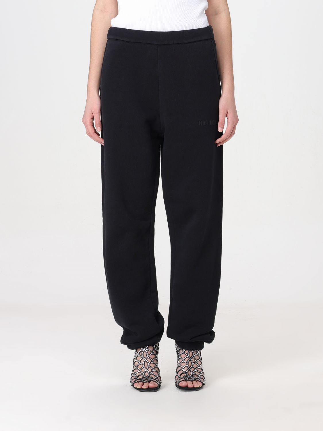 The Attico Trousers THE ATTICO Woman colour Black