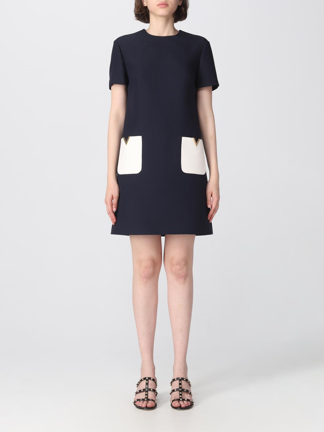 Valentino Dress VALENTINO Woman colour Navy