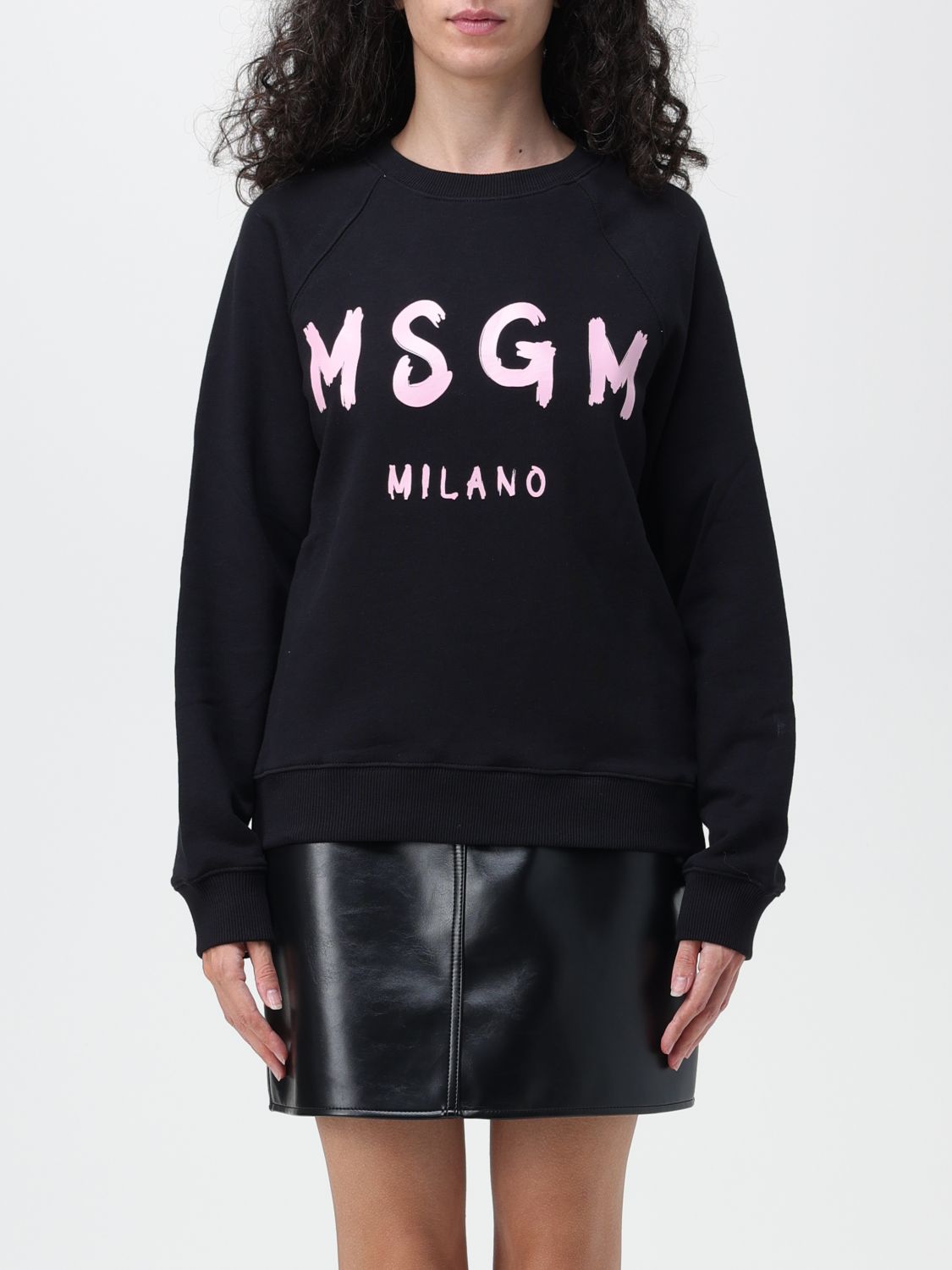 Msgm Sweatshirt MSGM Woman colour Black