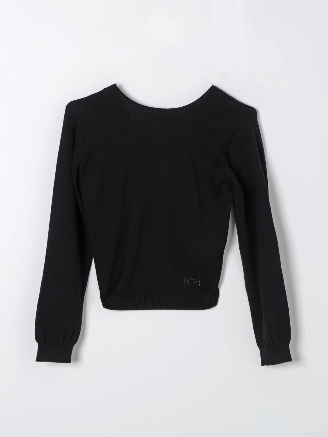 N° 21 Jumper N° 21 Kids colour Black