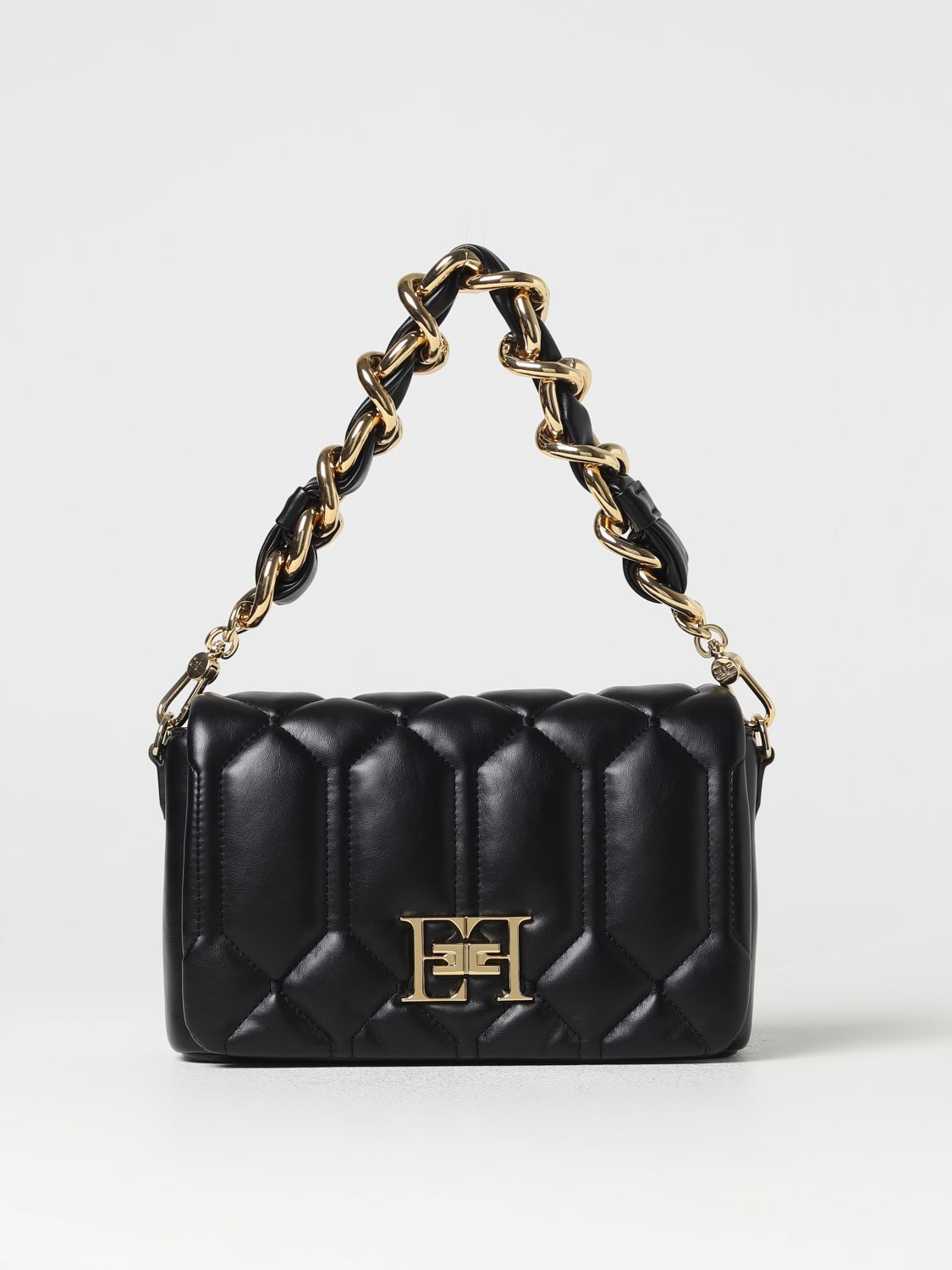 Elisabetta Franchi Shoulder Bag ELISABETTA FRANCHI Woman colour Black