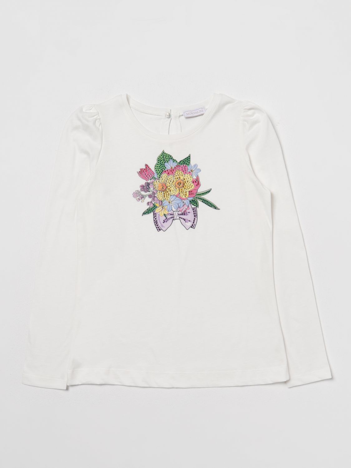 Monnalisa T-Shirt MONNALISA Kids colour White