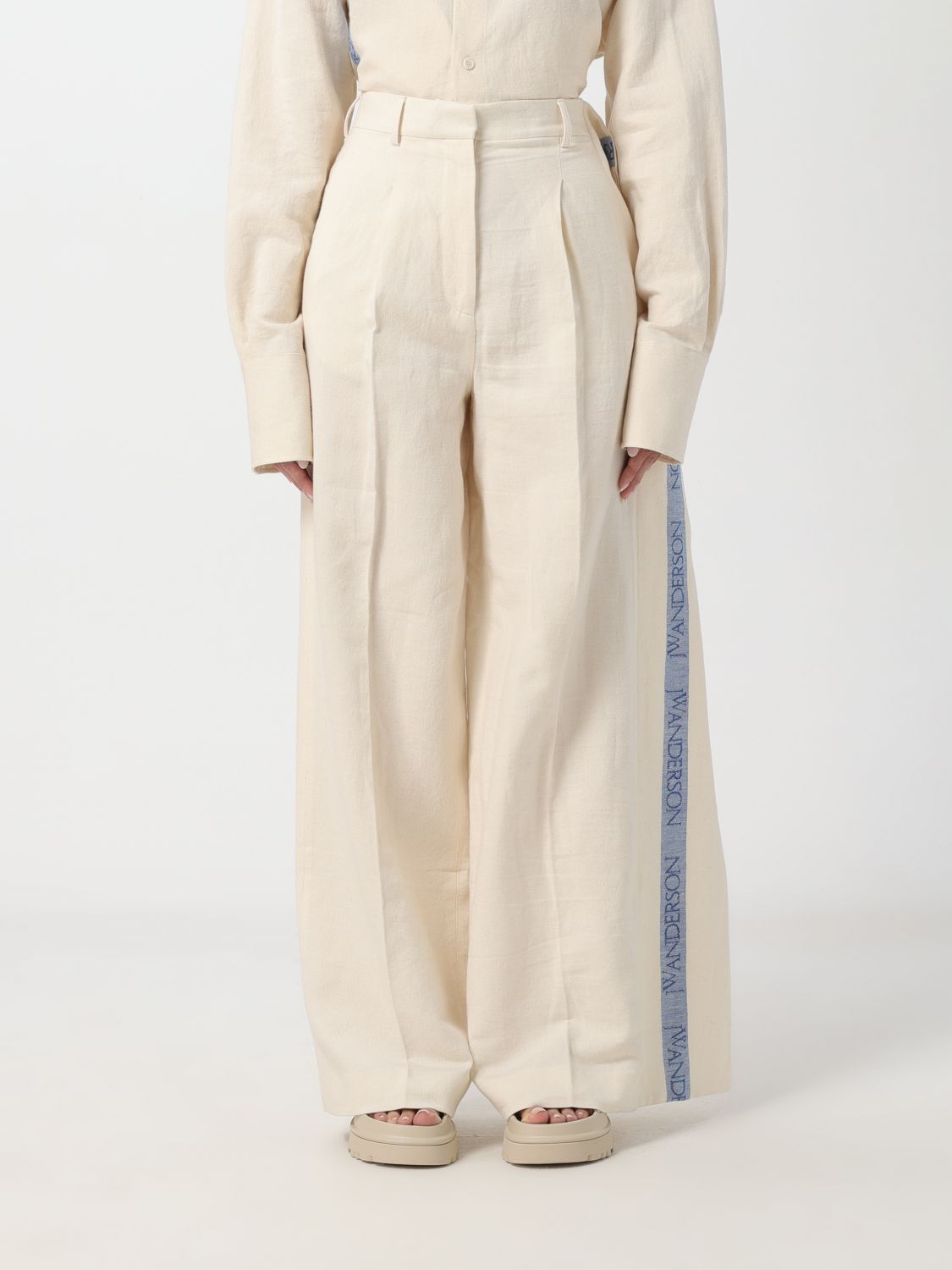 Jw Anderson Trousers JW ANDERSON Woman colour Beige