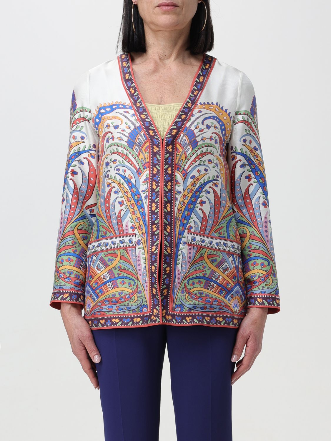 Etro Jacket ETRO Woman colour White