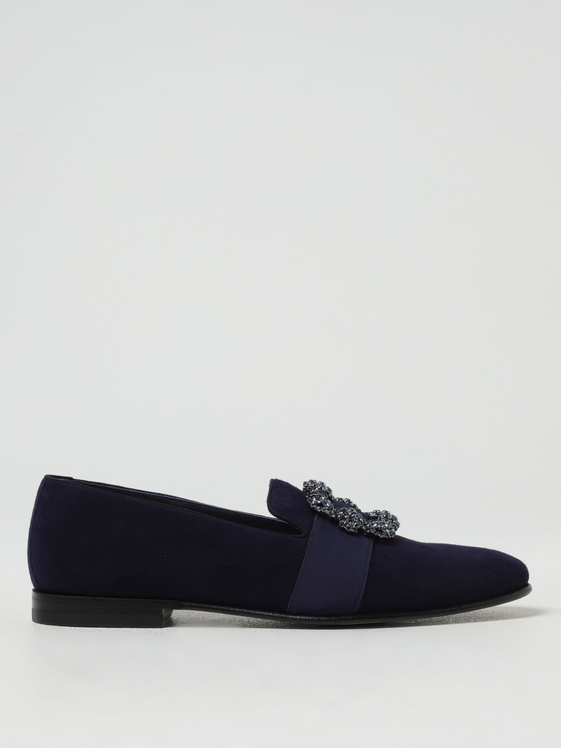 Manolo Blahnik Loafers MANOLO BLAHNIK Men color Navy