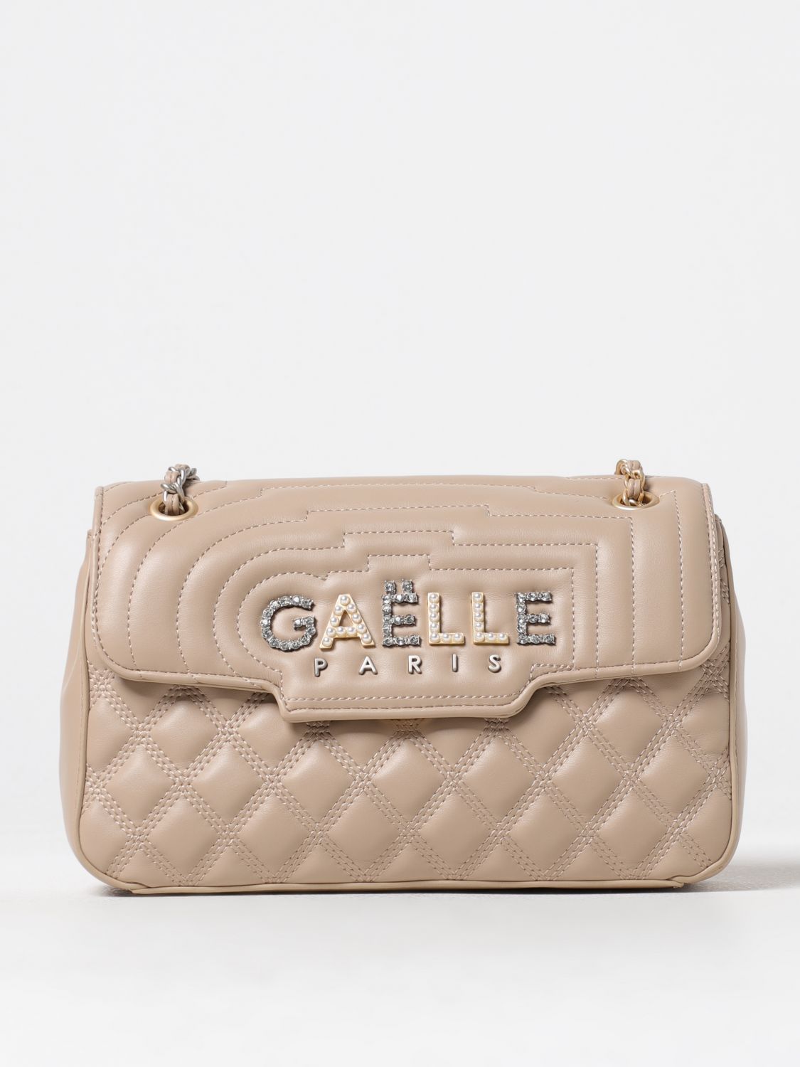 Gaëlle Paris Shoulder Bag GAËLLE PARIS Woman colour Beige