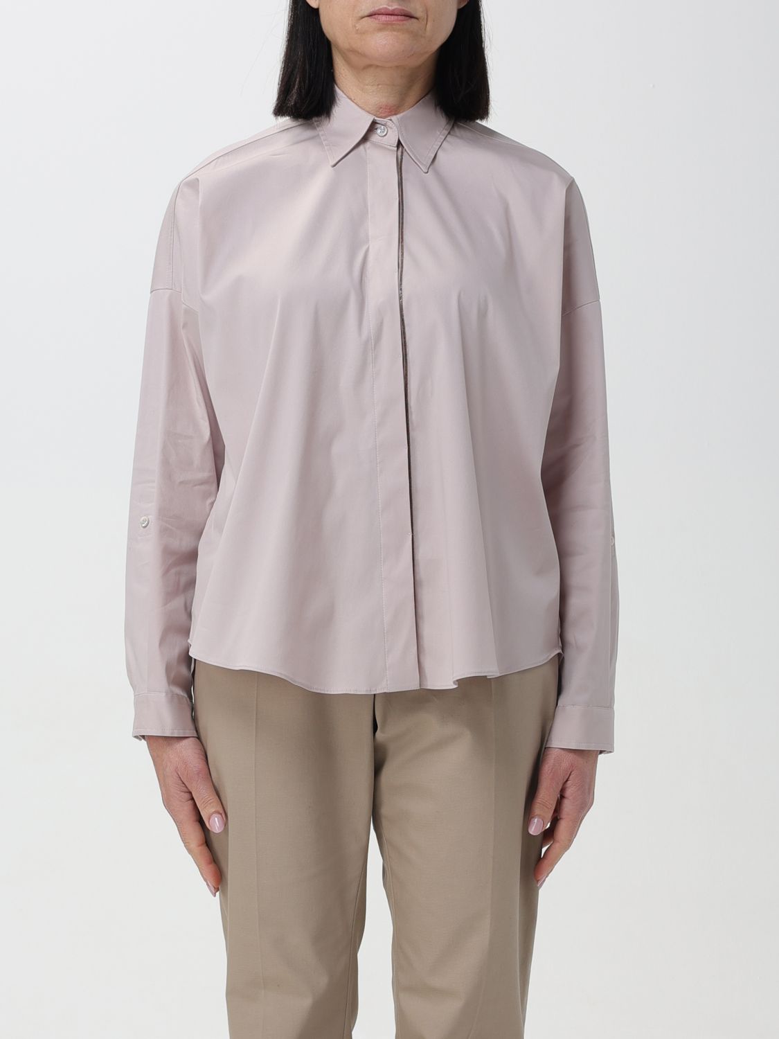 Brunello Cucinelli Shirt BRUNELLO CUCINELLI Woman colour Pink