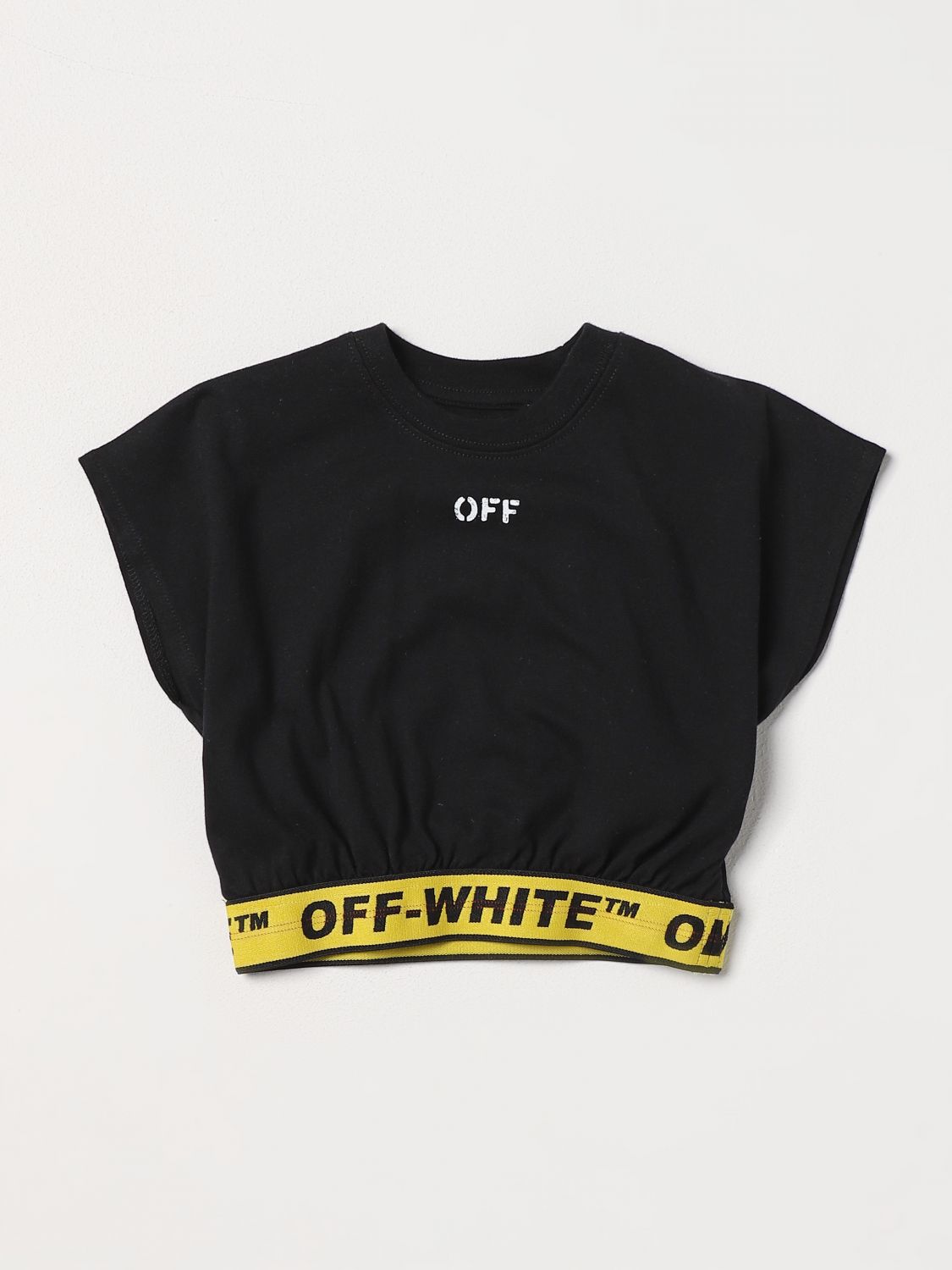 OFF-WHITE T-Shirt OFF-WHITE Kids colour Black