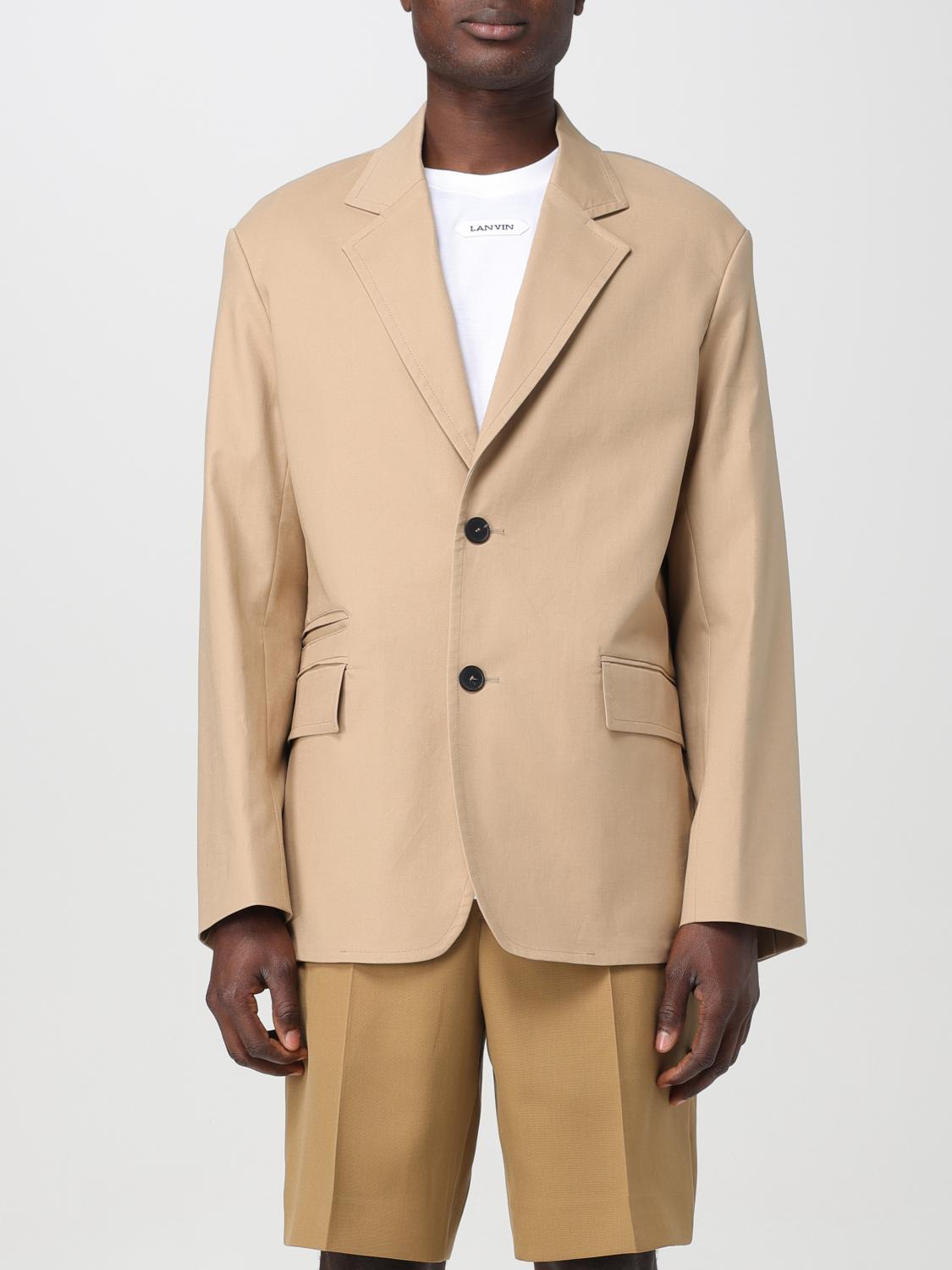 Lanvin Jacket LANVIN Men colour Sand