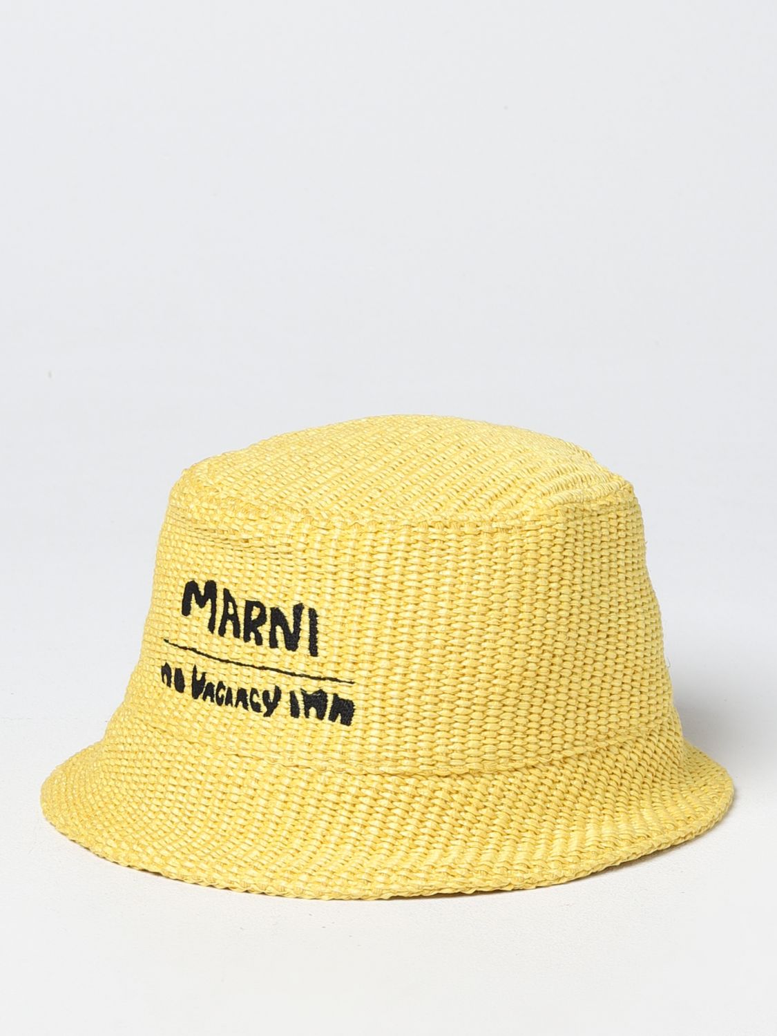 Marni X No Vacancy Inn Hat MARNI X NO VACANCY INN Men colour Yellow