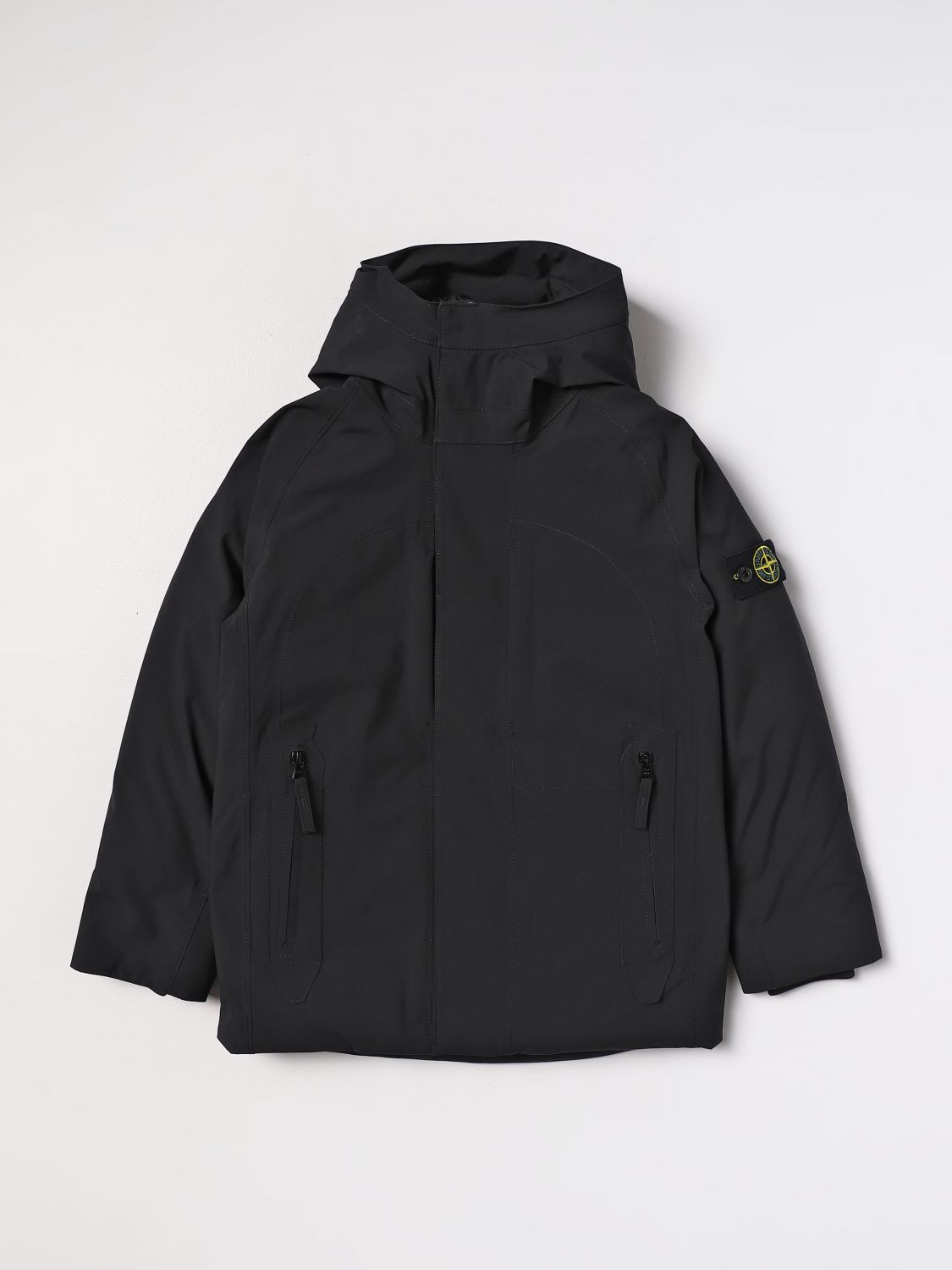 Stone Island Junior Jacket STONE ISLAND JUNIOR Kids colour Black