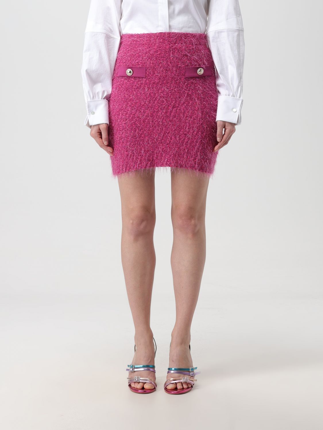 Simona Corsellini Skirt SIMONA CORSELLINI Woman colour Fuchsia