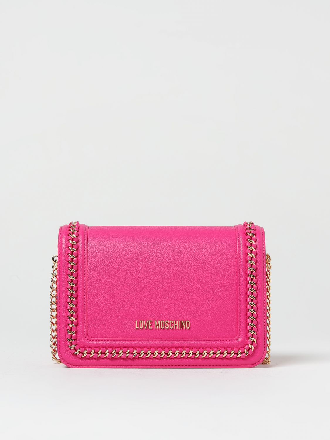 Love Moschino Crossbody Bags LOVE MOSCHINO Woman colour Fuchsia