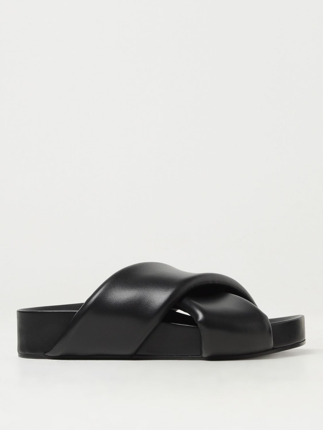 Jil Sander Flat Sandals JIL SANDER Woman colour Black