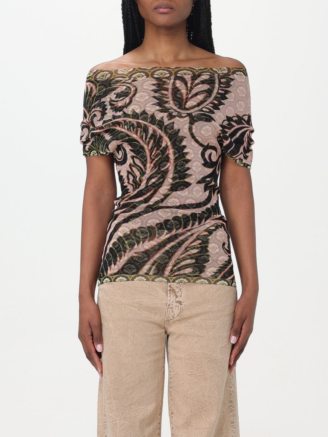 Etro Top ETRO Woman colour Pink