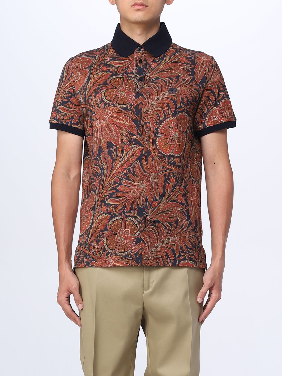 Etro Polo Shirt ETRO Men colour Blue