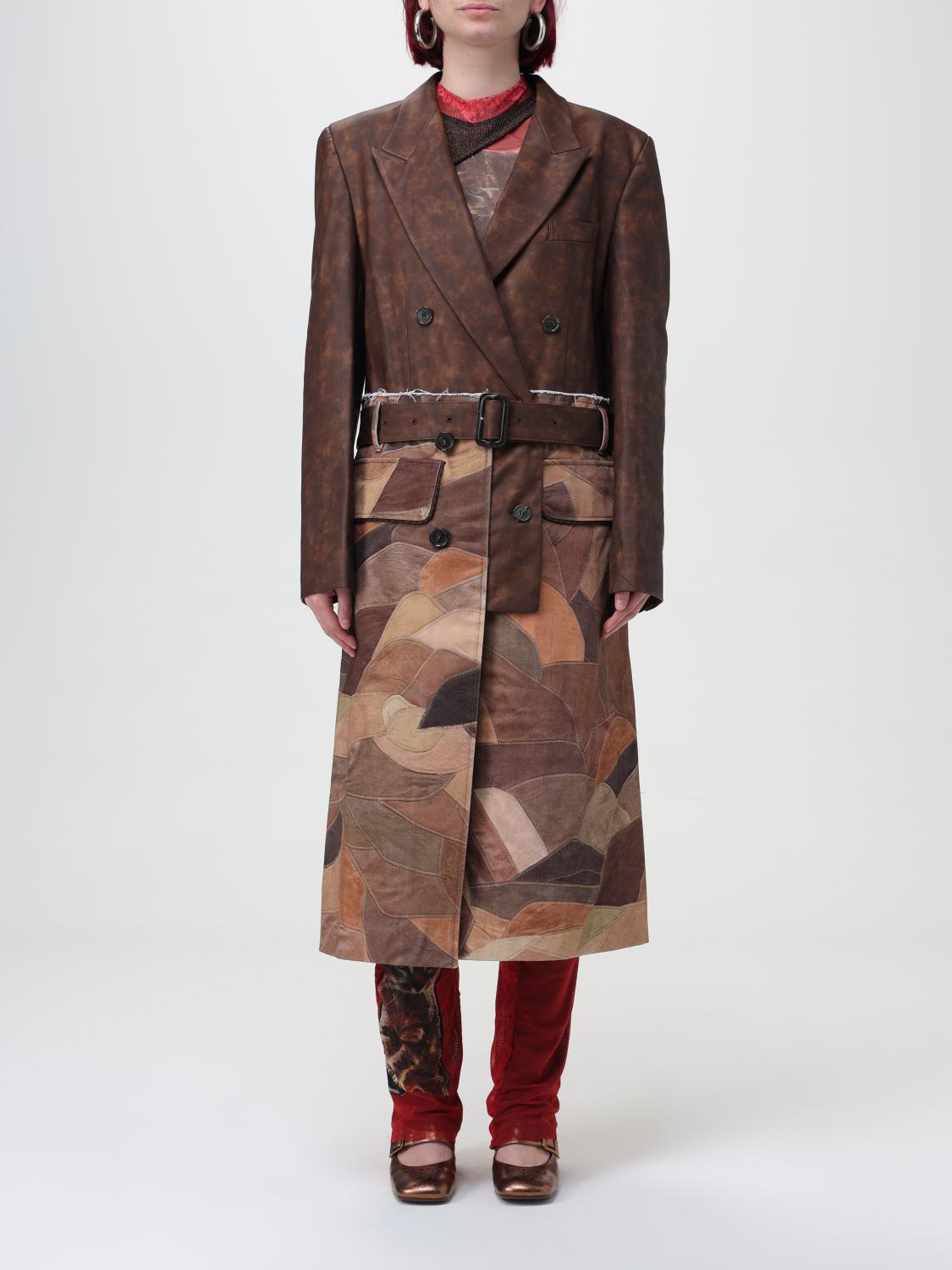 Andersson Bell Trench Coat ANDERSSON BELL Woman colour Brown