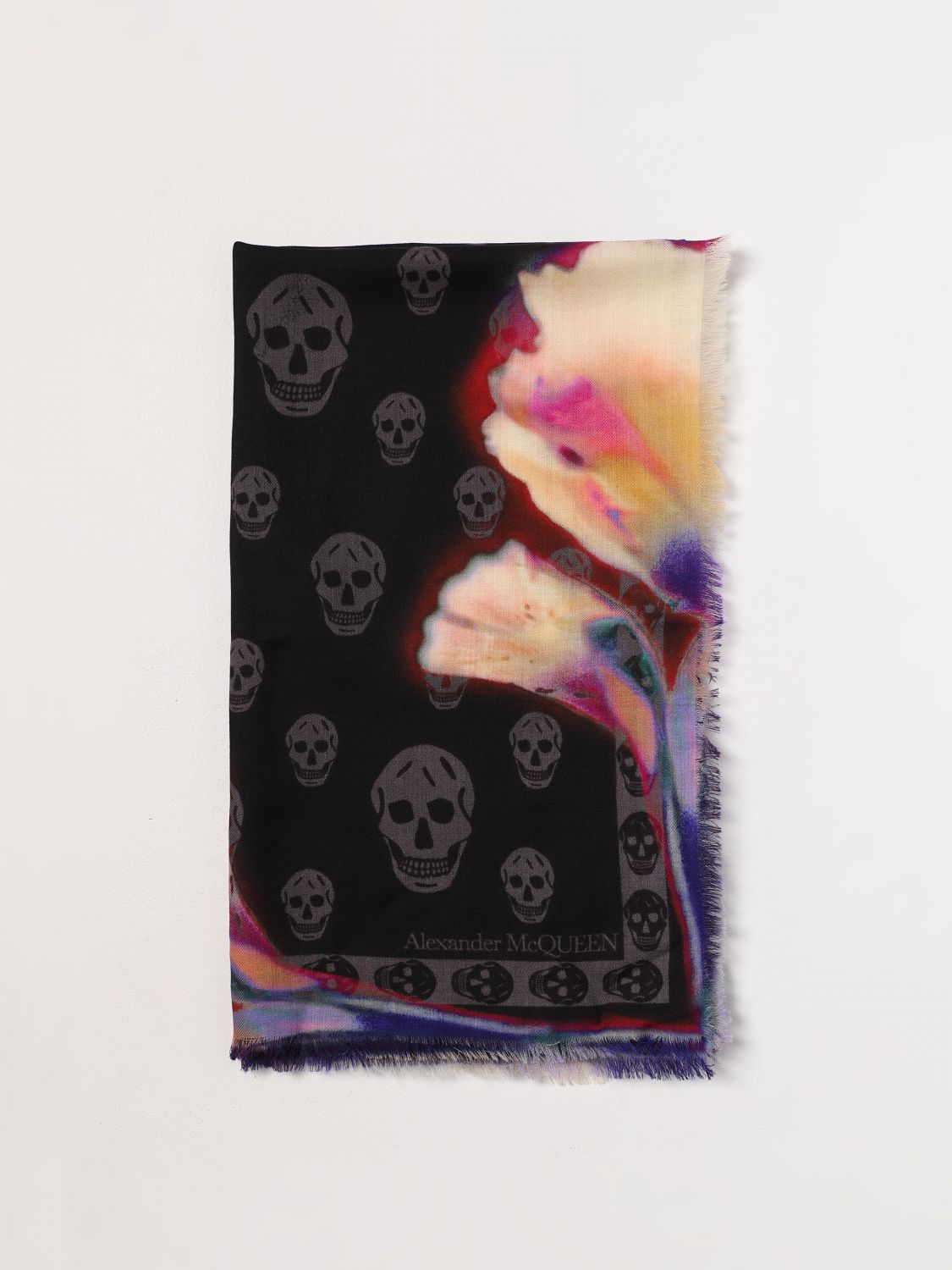 Alexander McQueen Scarf ALEXANDER MCQUEEN Woman colour Black