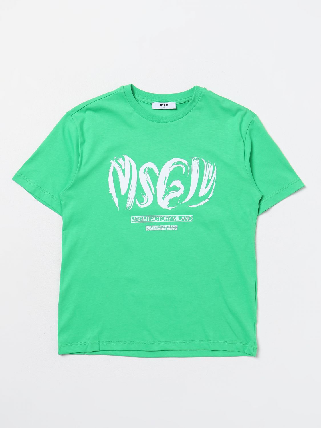 Msgm Kids T-Shirt MSGM KIDS Kids colour Green