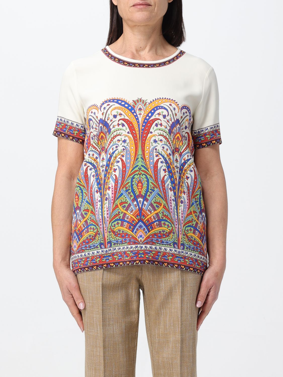 Etro Top ETRO Woman colour Multicolor