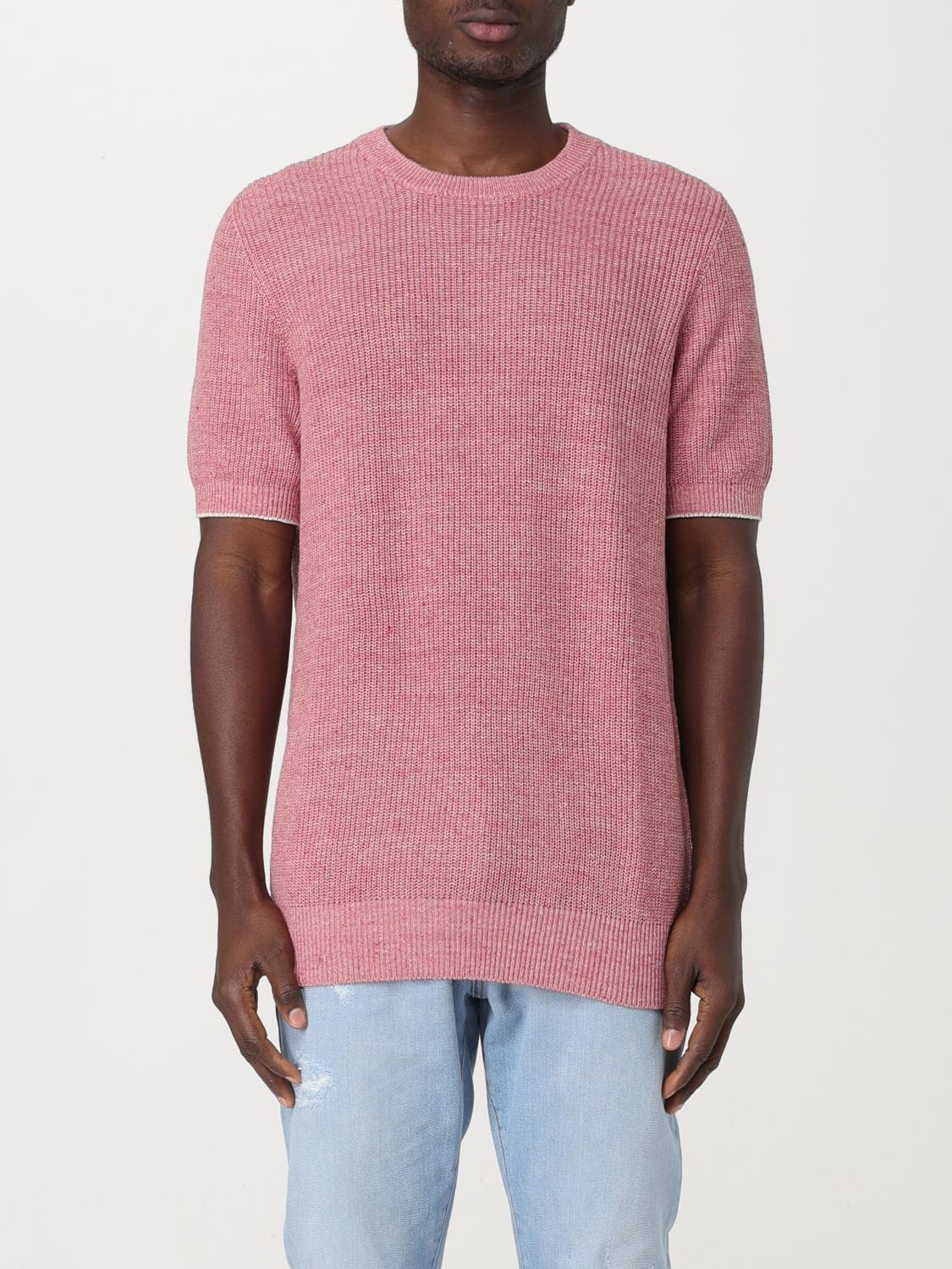 Brunello Cucinelli T-Shirt BRUNELLO CUCINELLI Men colour Raspberry