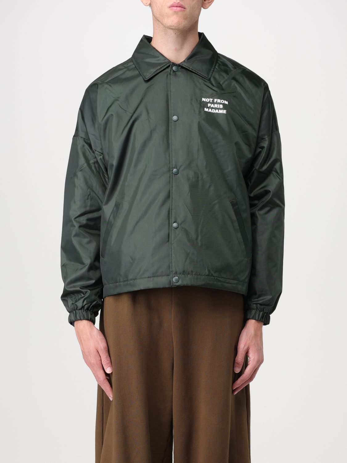 Drôle de Monsieur Jacket DROLE DE MONSIEUR Men colour Green