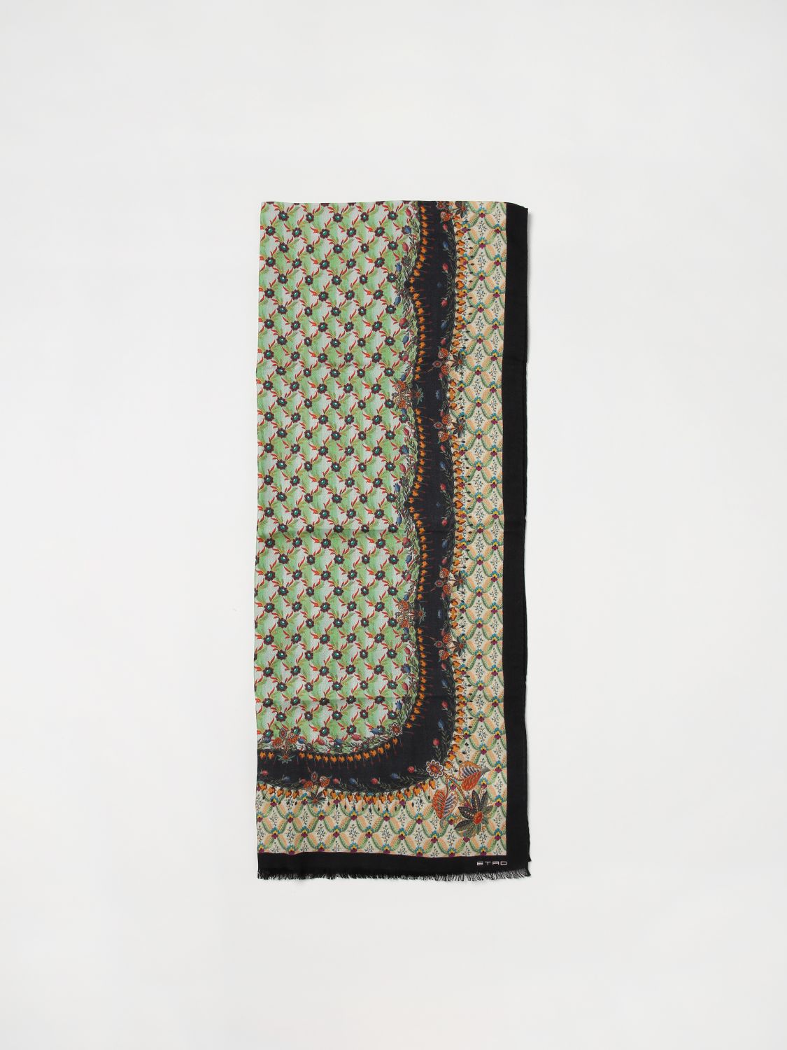 Etro Scarf ETRO Woman colour Green