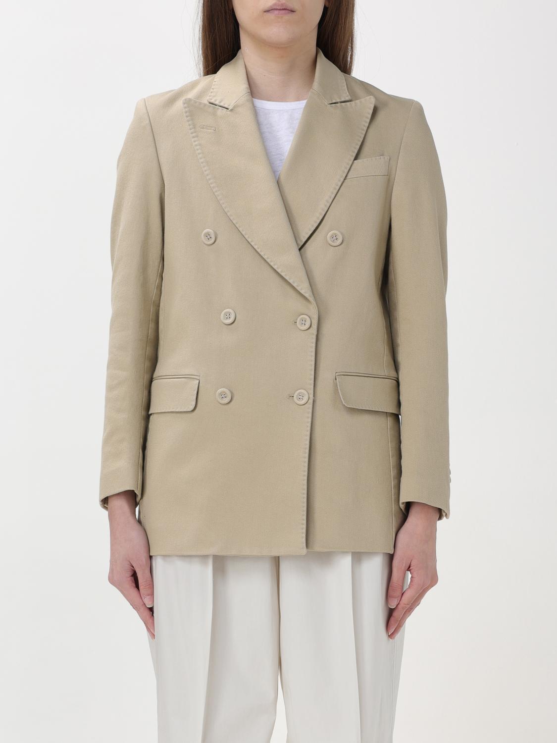  Blazer OFFICINE GÉNÉRALE Woman colour Beige