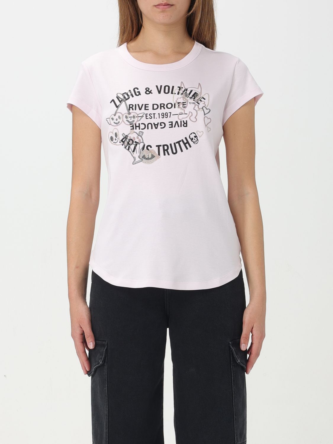 Zadig & Voltaire T-Shirt ZADIG & VOLTAIRE Woman colour Pink