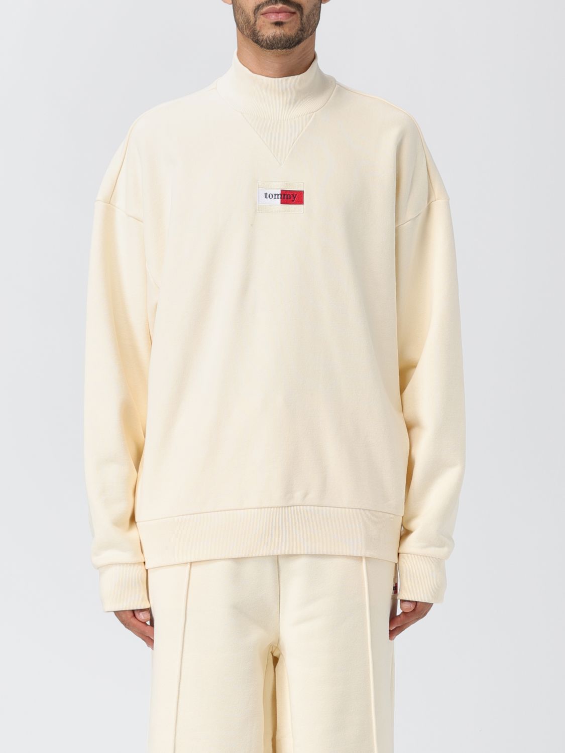 Tommy Jeans Collection Sweatshirt TOMMY JEANS COLLECTION Men colour Yellow Cream