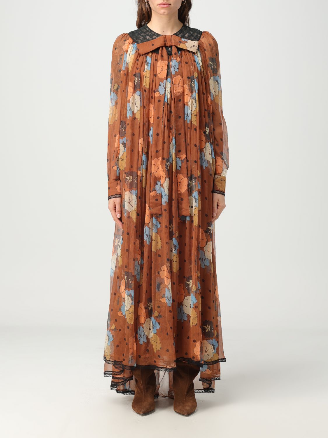 Etro Dress ETRO Woman colour Orange