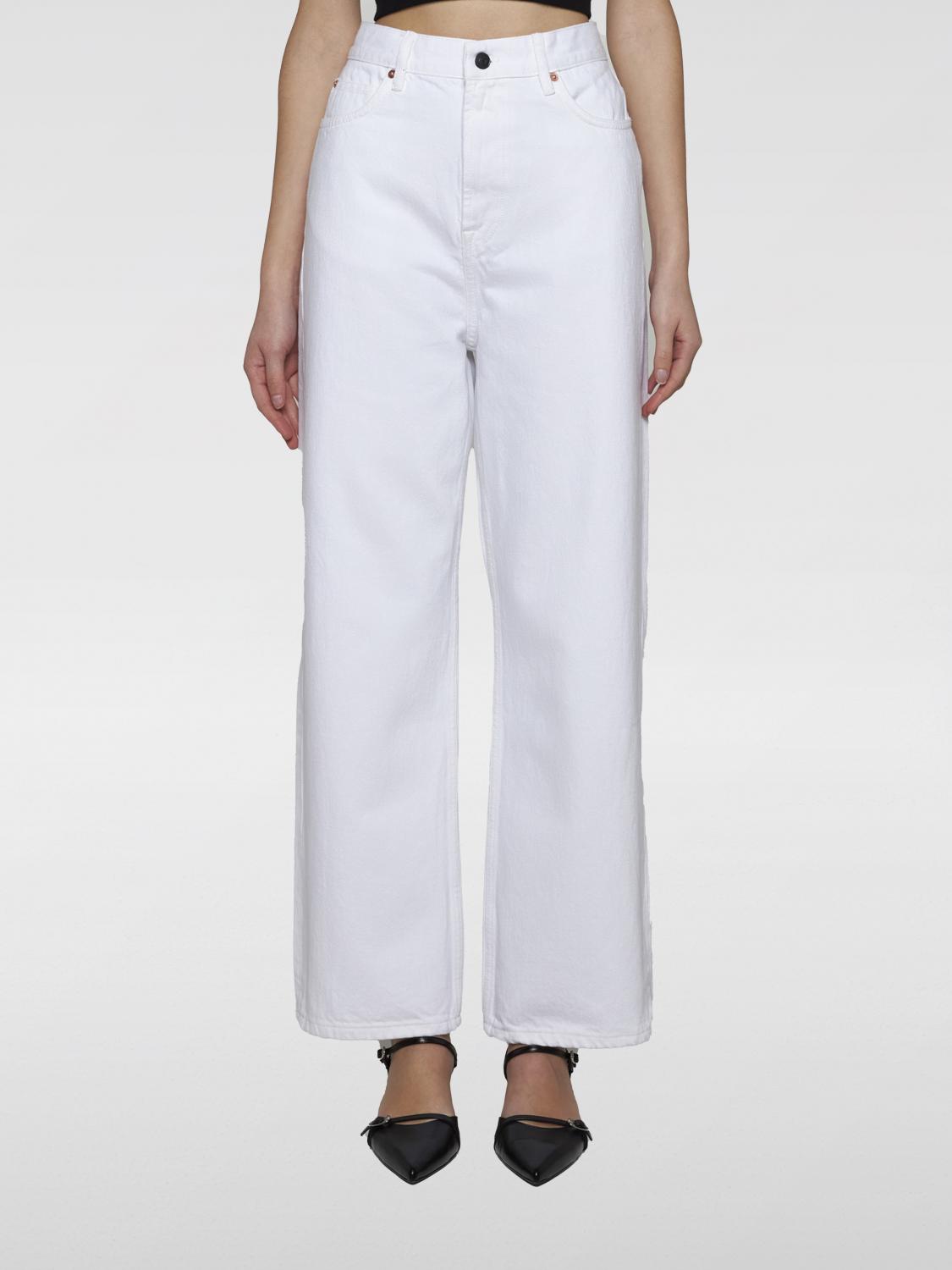 WARDROBE.NYC Jeans WARDROBE. NYC Woman color White