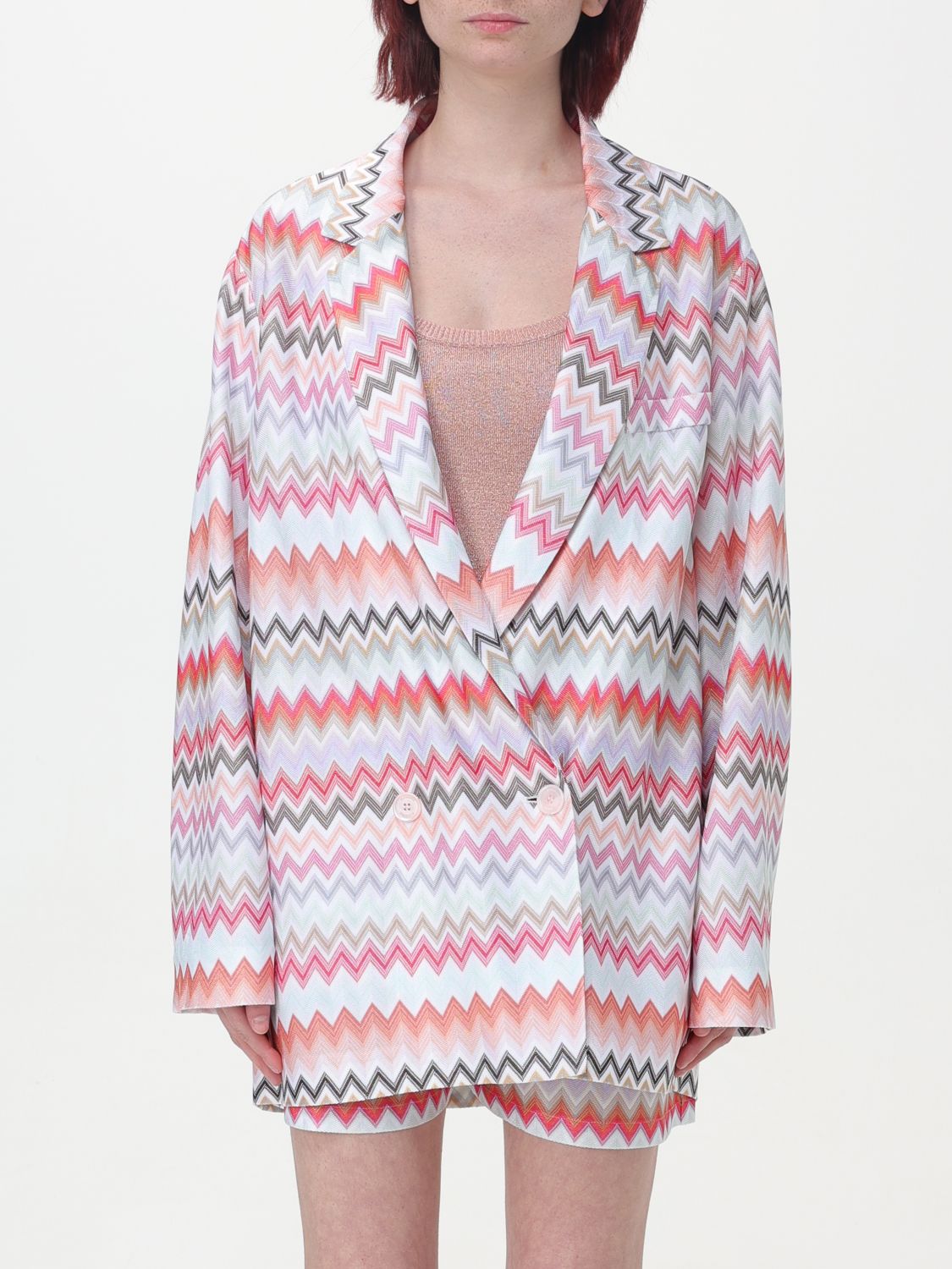 Missoni Blazer MISSONI Woman colour Pink