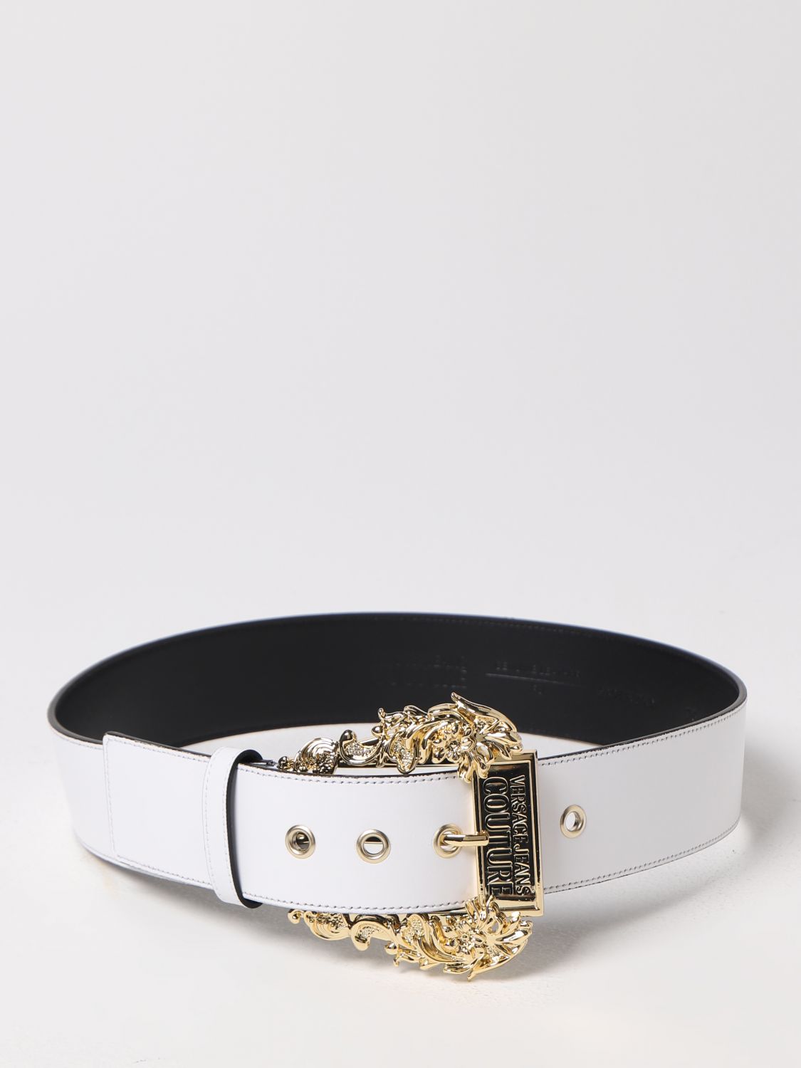 Versace Jeans Couture Belt VERSACE JEANS COUTURE Woman colour White