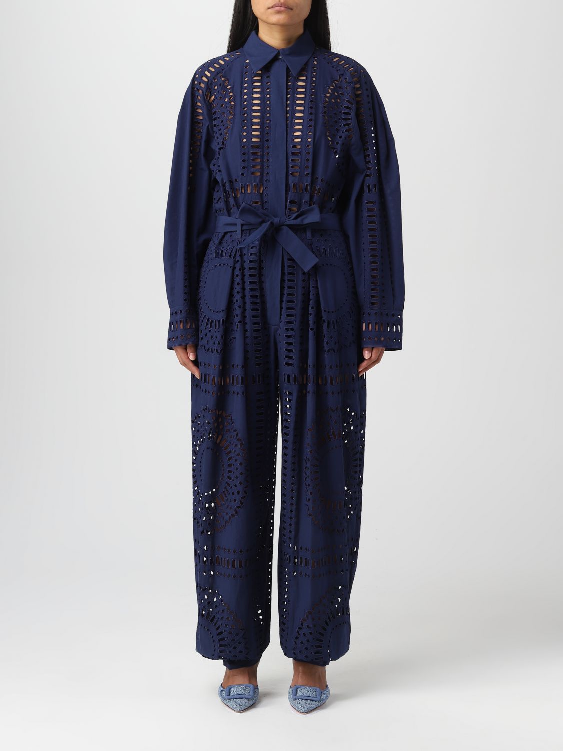 Alberta Ferretti Jumpsuits ALBERTA FERRETTI Woman colour Blue