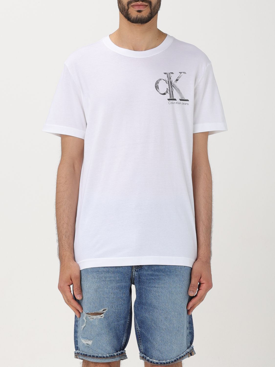 Ck Jeans T-Shirt CK JEANS Men colour White